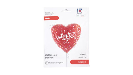 Μπαλόνι foil Καρδια Happy Valentines Day