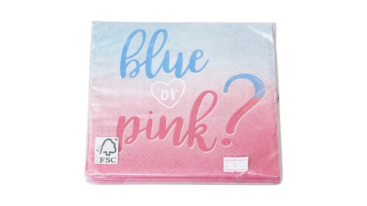 Xαρτοπετσέτες "Blue or Pink"