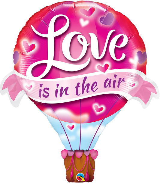 Foil Balloon 42" Love is in the Air Balloon