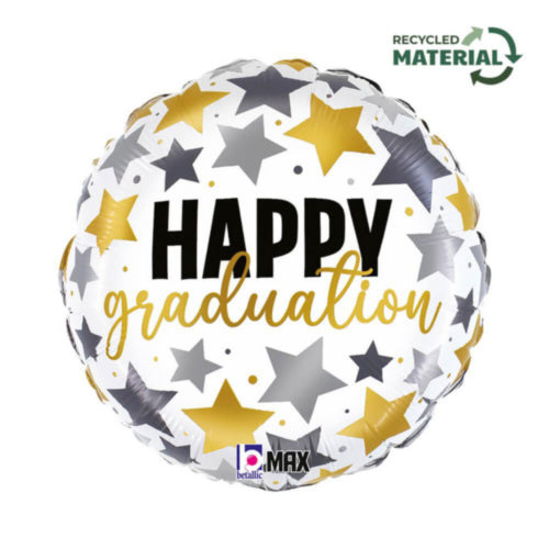 Φόιλ Μπαλόνι ''Happy Graduation'' 46cm