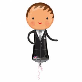 Super Shape Foil Balloon Handsome Groom