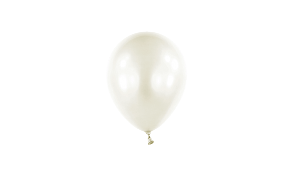 Latex Balloons 11'' Pearl Frosty White /50 pcs