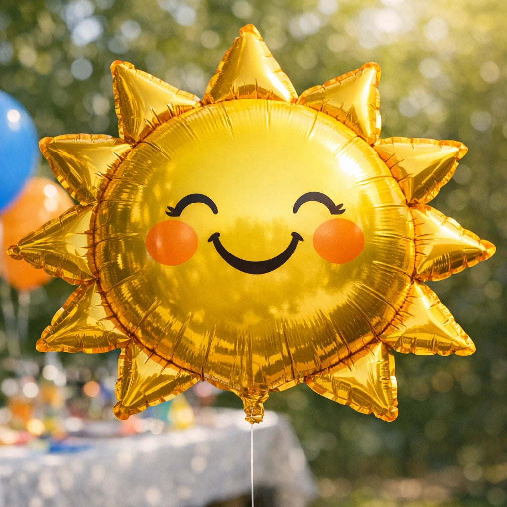 Μπαλόνι Χαρούμενος Ήλιος Happy Birthday