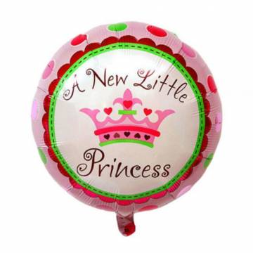 Foil μπαλόνι "a new little princess''