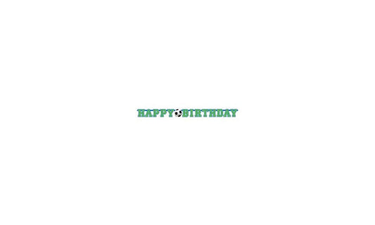 Γιρλάντα Ποδοσφαίρου Happy Birthday
