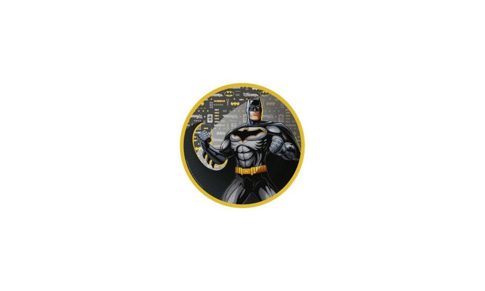 Πιάτα Χάρτινα 23εκ Batman / 8 τεμ