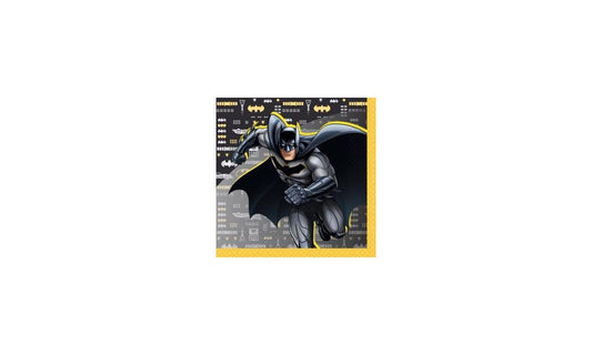 Χαρτοπετσέτες φαγητού 33εκ Batman /16τεμ