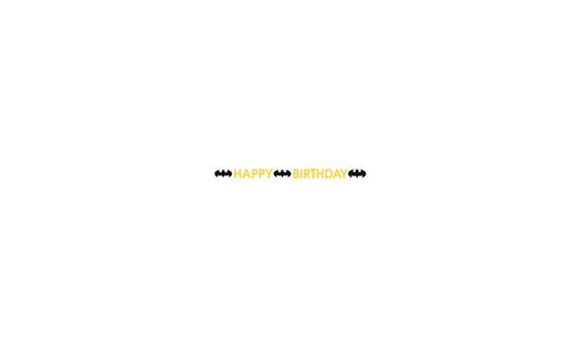 Letter Banner Batman Paper 180 x 11 cm