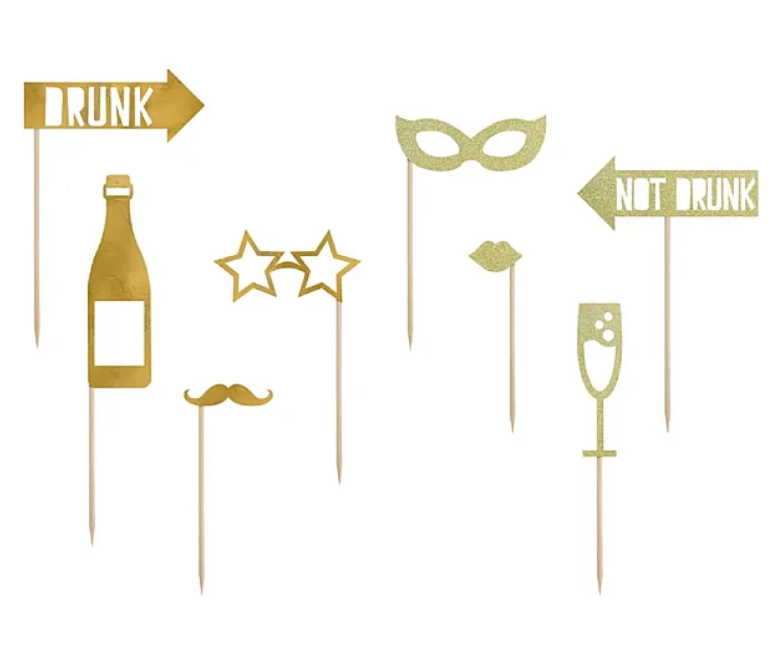 FOTO BOOTH PROPS LET'S CELEBRATE 8ΤΜΧ