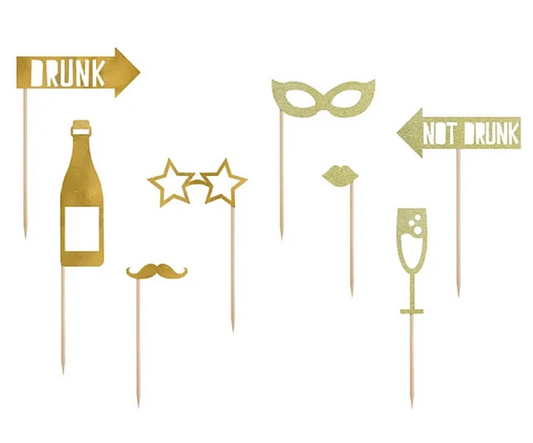 FOTO BOOTH PROPS LET'S CELEBRATE 8ΤΜΧ
