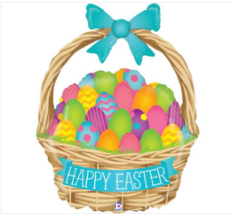 Μπαλόνι foil πασχαλινό HAPPY EASTER