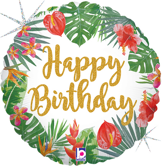 Foil Happy Birthday 46cm