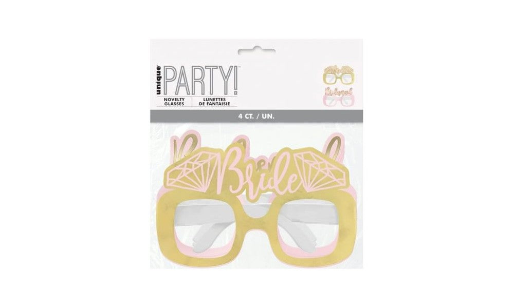 Χάρτινα Γυαλιά Foil Bachelorette Party / 4 τμχ