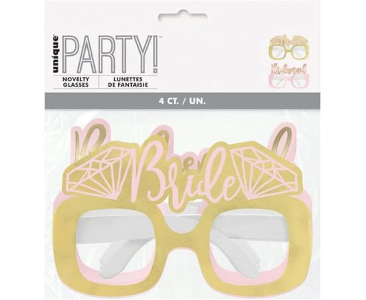 Χάρτινα Γυαλιά Foil Bachelorette Party / 4 τμχ