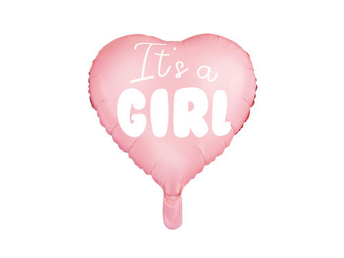 Foil Μπαλόνι it's a girl Καρδιά