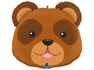 Bear head (74cm,29") foil balloon