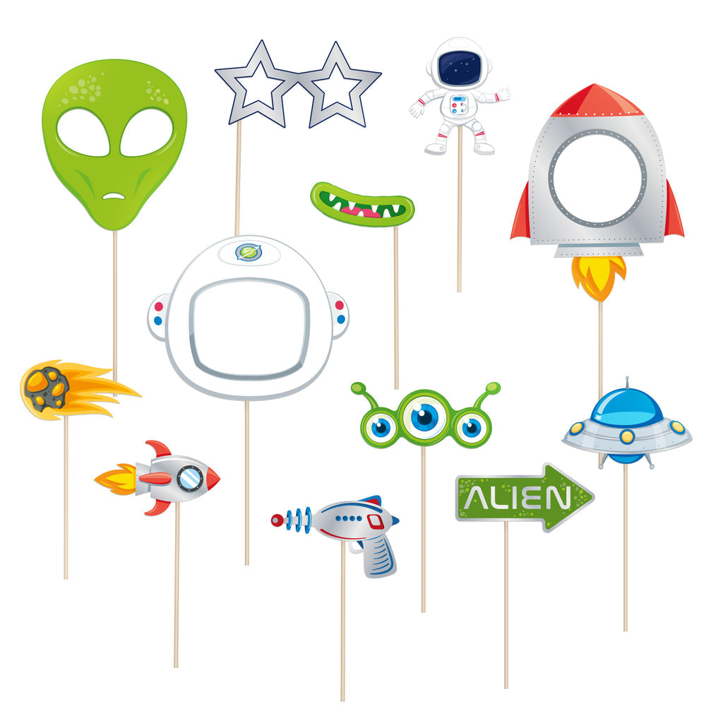 Διαστημικά party props 12τμχ