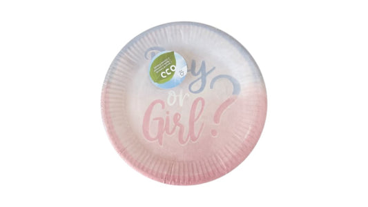 Πιατα φαγητού ''Boy or Girl''